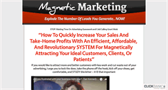 Desktop Screenshot of magnetic-marketing-toolkit.com